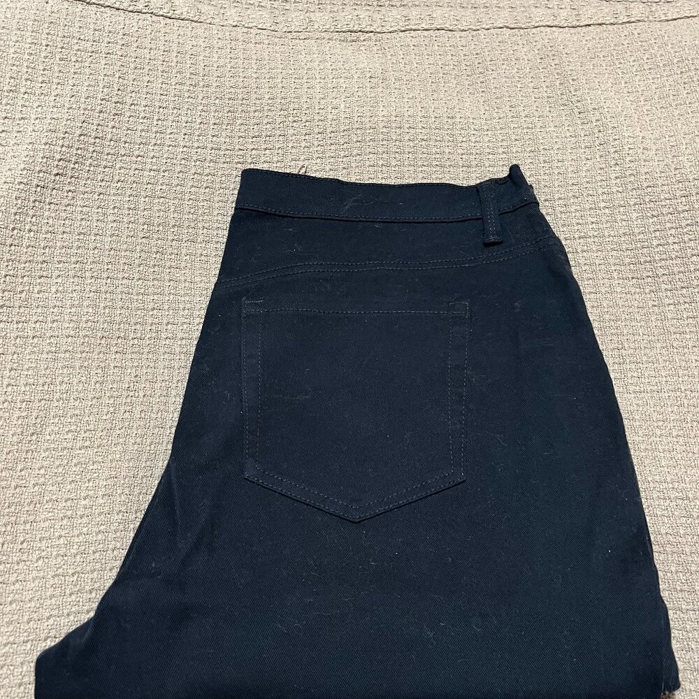 Black Denim Jeans-- Gloria Vanderbilt--Amanda--Size 16W